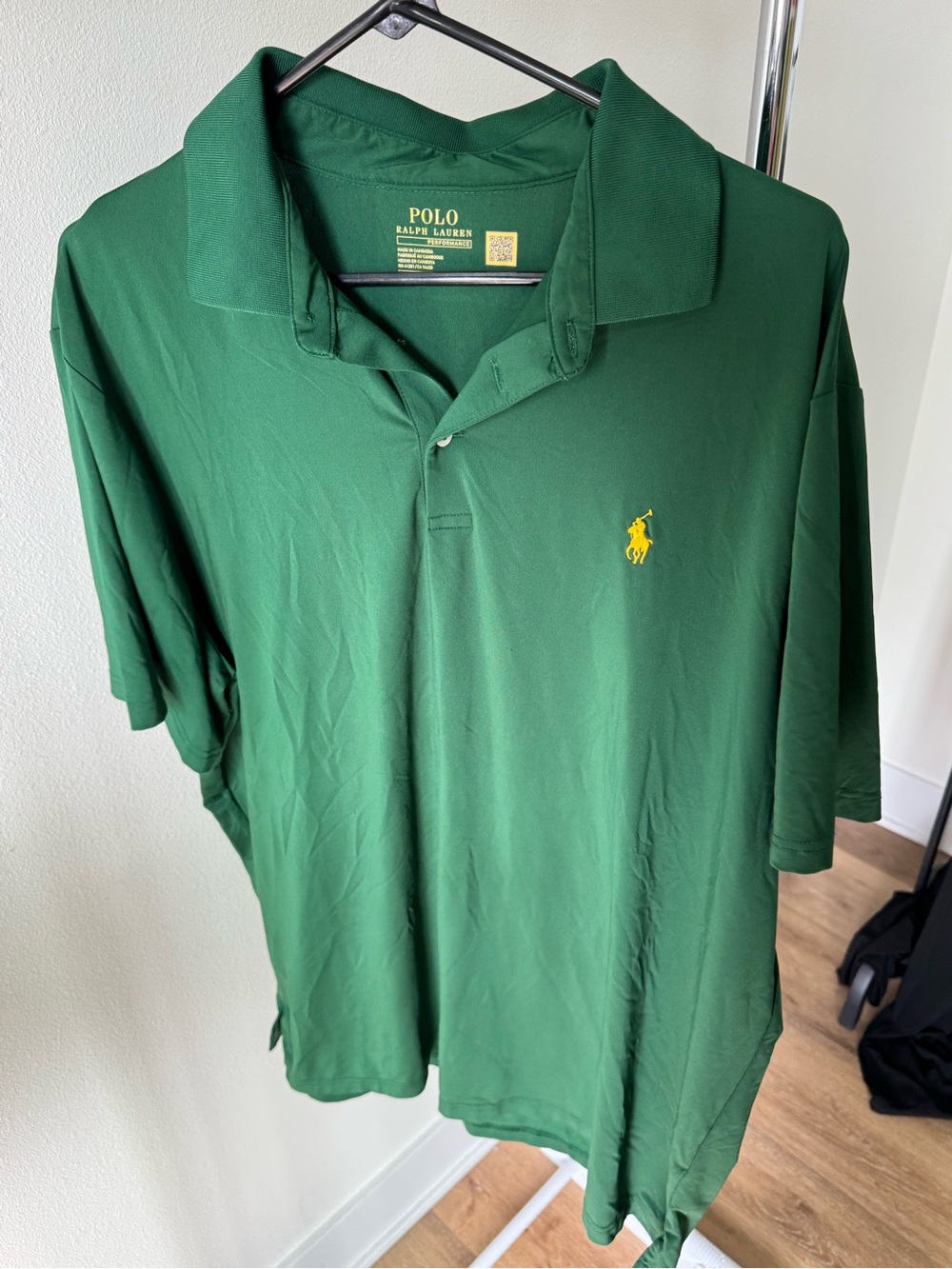 Green Polo Ralph Lauren Performance Polo Size Mens XL